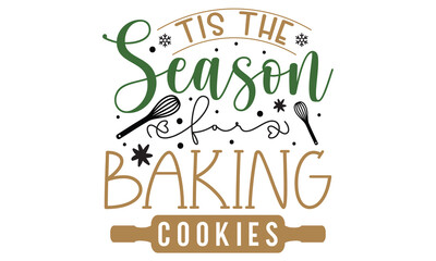 Tis the season for baking cookies, new Christmas design