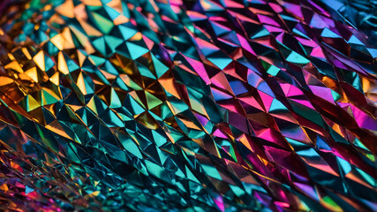 Colorful metallic vibrant background texture 