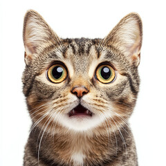 Fototapeta premium cat surprised