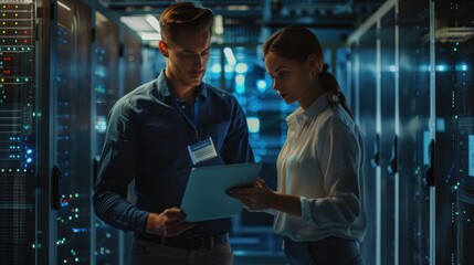 The Server Room Discussion