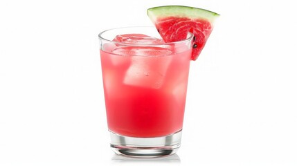 Watermelon Cocktail with Ice