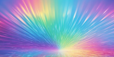 Obraz premium hologram iridescent with rainbow texture for backgroun background