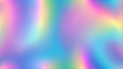 Obraz premium hologram iridescent with rainbow texture for backgroun background