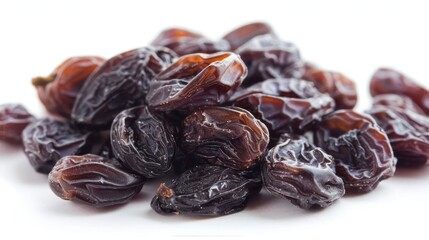 Obraz premium Raisin isolated on white background, full depth of field S