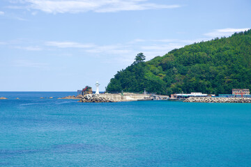 View of Chogok Port from Chogok Rest Stop