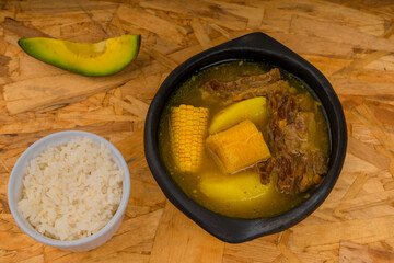 Traditional Colombian sancocho - Gastronomy of Colombia