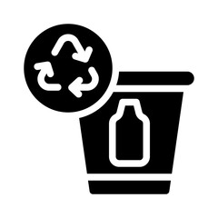 plastic glyph icon