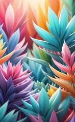 Obraz premium flower background