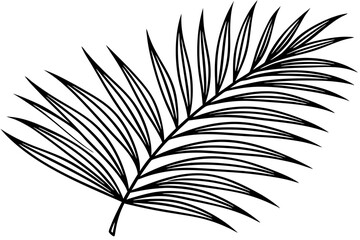 Bamboo Leaf Silhouette Design