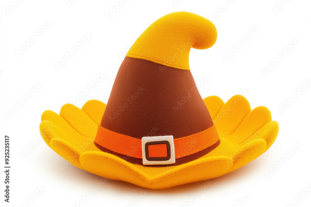 Wall mural Thanksgiving hat isolated