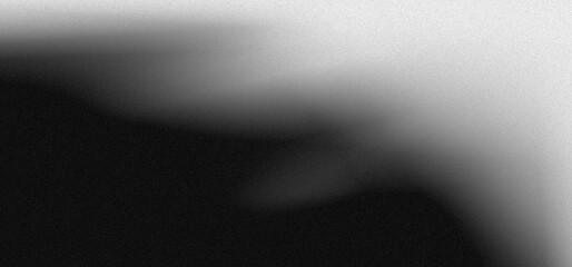 Black white grainy background, monochrome gray noisy texture dark grunge banner, header poster cover backdrop design