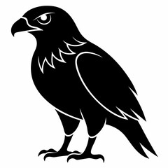 Hawk Black silhouette