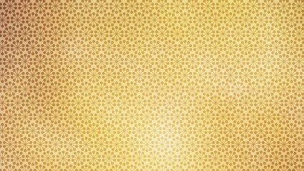 金色の和柄模様・背景	