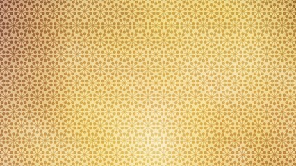 金色の和柄模様・背景	