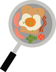 vector graphic of world food day good for world food day celebration. flat design. flyer design.flat illustration