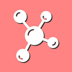 Molecule Vector Icon