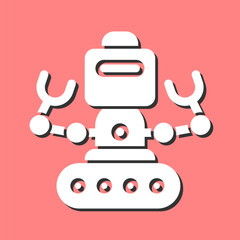 Industrial Robot I Vector Icon