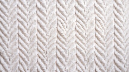White knitted texture and background. Neural network ai generated art