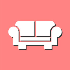 Sofa Vector Icon