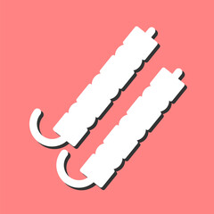 Skewer Vector Icon
