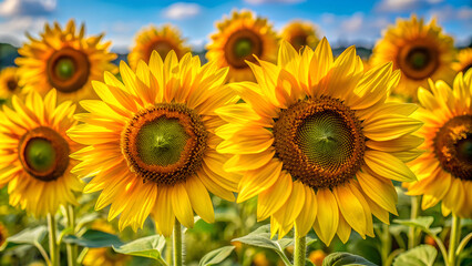 Sunflowers. 