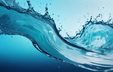 Water splash background.