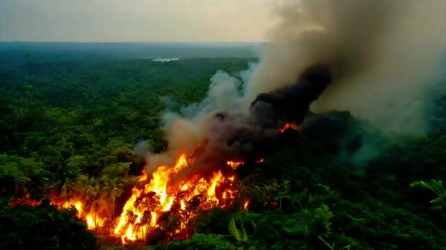 queimadas florestais na floresta amazonica