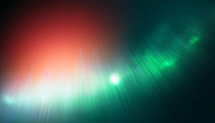 Vibrant Streaks of Light. Abstract Gradient Rays in Red, Green, and White Converging in a Dynamic Motion on a Dark Background. Poster Banner Wallpaper With Copy Space