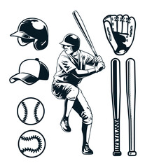 baseball set element design