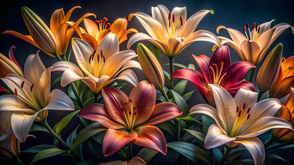 Lily Flowers. 