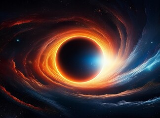 Black hole absorbing light