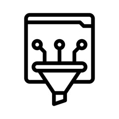 sort line icon