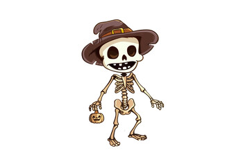 Halloween skeleton