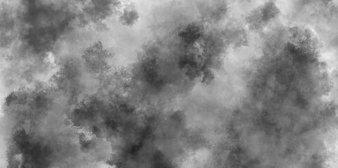 Abstract black and grey background with spotlight border and watercolor painted old grunge or smoke texture. black wall, stone texture for the background. beautiful grey watercolor grunge.