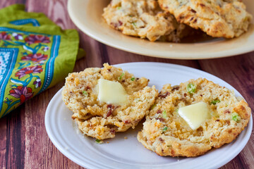 Cheddar Bacon Biscuits
