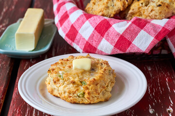 Cheddar Bacon Biscuits