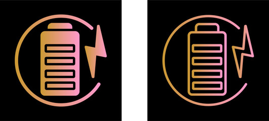 Charge Battery Vector Icon