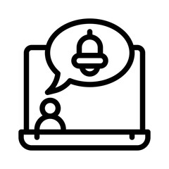 alert line icon