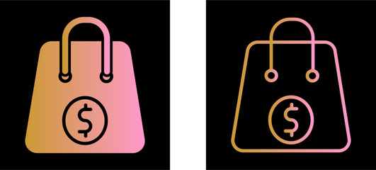 Items In a Bag Vector Icon