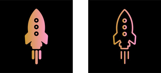 Rocket Vector Icon