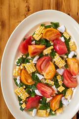 Heirloom Tomato & Corn Salad