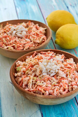 Crab Coleslaw