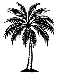 Obraz premium plam tree eps vector bundle 