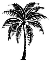 Obraz premium plam tree eps vector bundle 