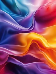 Obraz premium Vivid Fabric Art