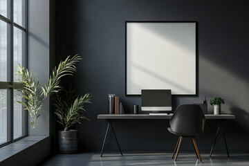 Modern Home Office Interior Design.