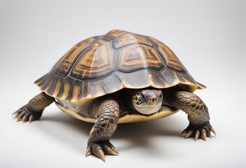Obraz premium turtle isolated on white background