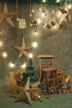 Escenario navide&ntilde;o