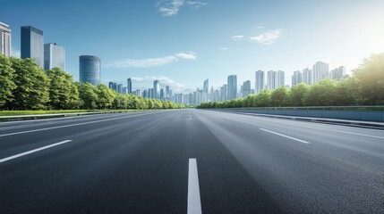 asphalt highway road and modern city background. concept of car sale, auto, automobile, automotive...