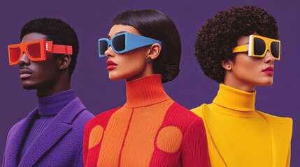 Vibrant fashion expressions for new year's celebration with gen z influencers